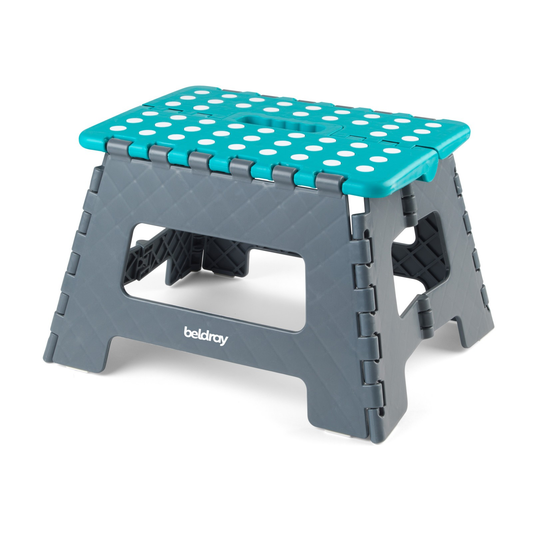 Beldray Folding Small Step Stool with Carry Handle Portable Max Weigh 150KG