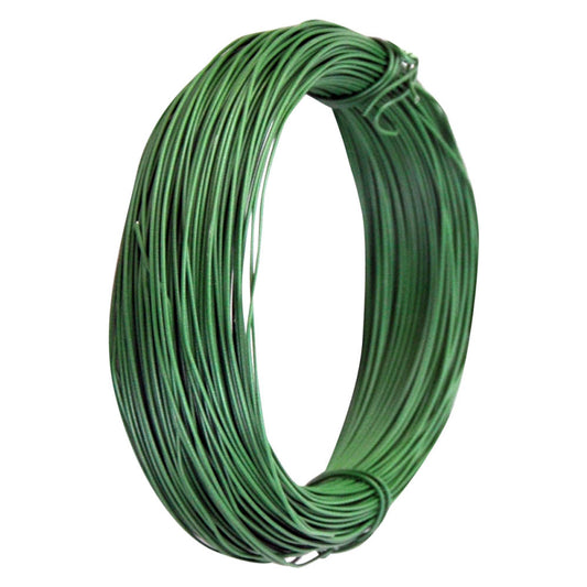 Versatile 20M PVC Coated Garden Wire - Perfect for Plant Tying, Training, and Fencing!