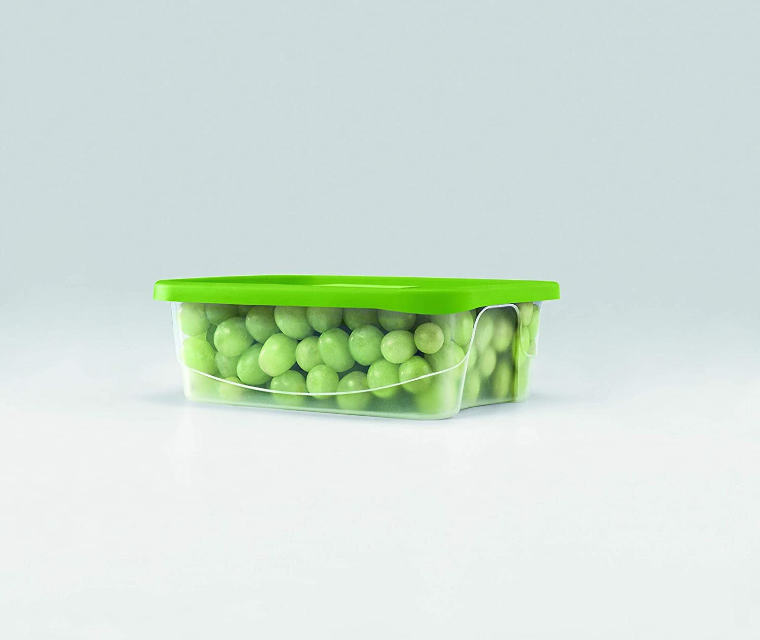Plastic Food Storage Containers 12PC Set with Coloured Lids Air Tight Plastic
