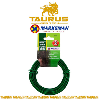 20 X Meter Garden Wire Galvanised Green Plant Tie Thick Thin Metal Line Twist UK
