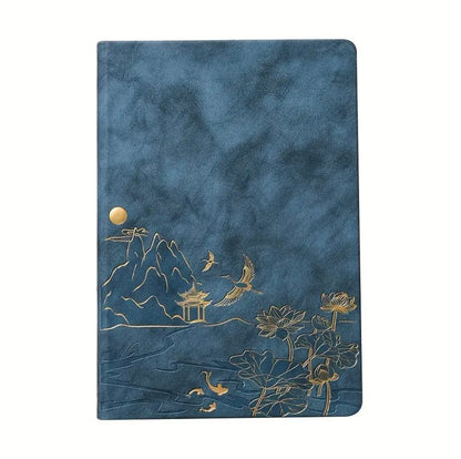 Notebook Lotus Heritage – Albastru Cerneală
