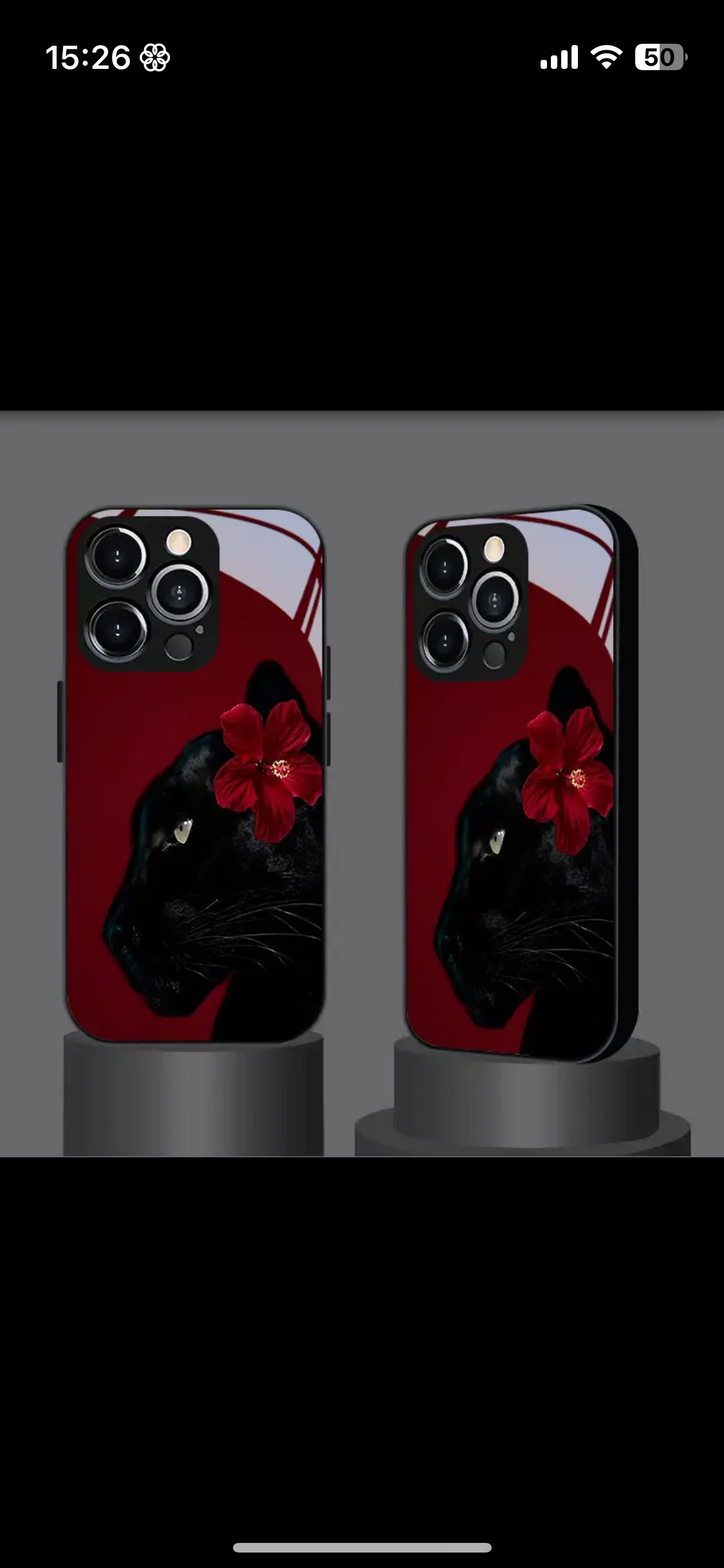 Husă premium Pantera Neagră