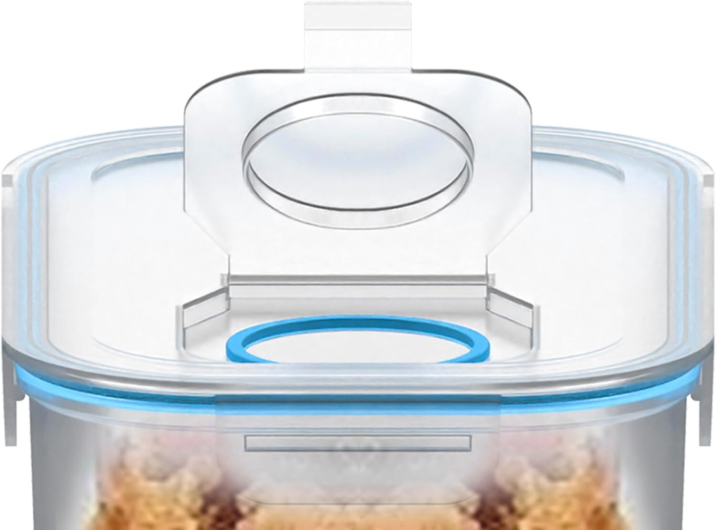 4 X CEREAL CONTAINERS AIRTIGHT SEAL FOOD STORAGE KITCHEN ACCESSORIES DISPENSER