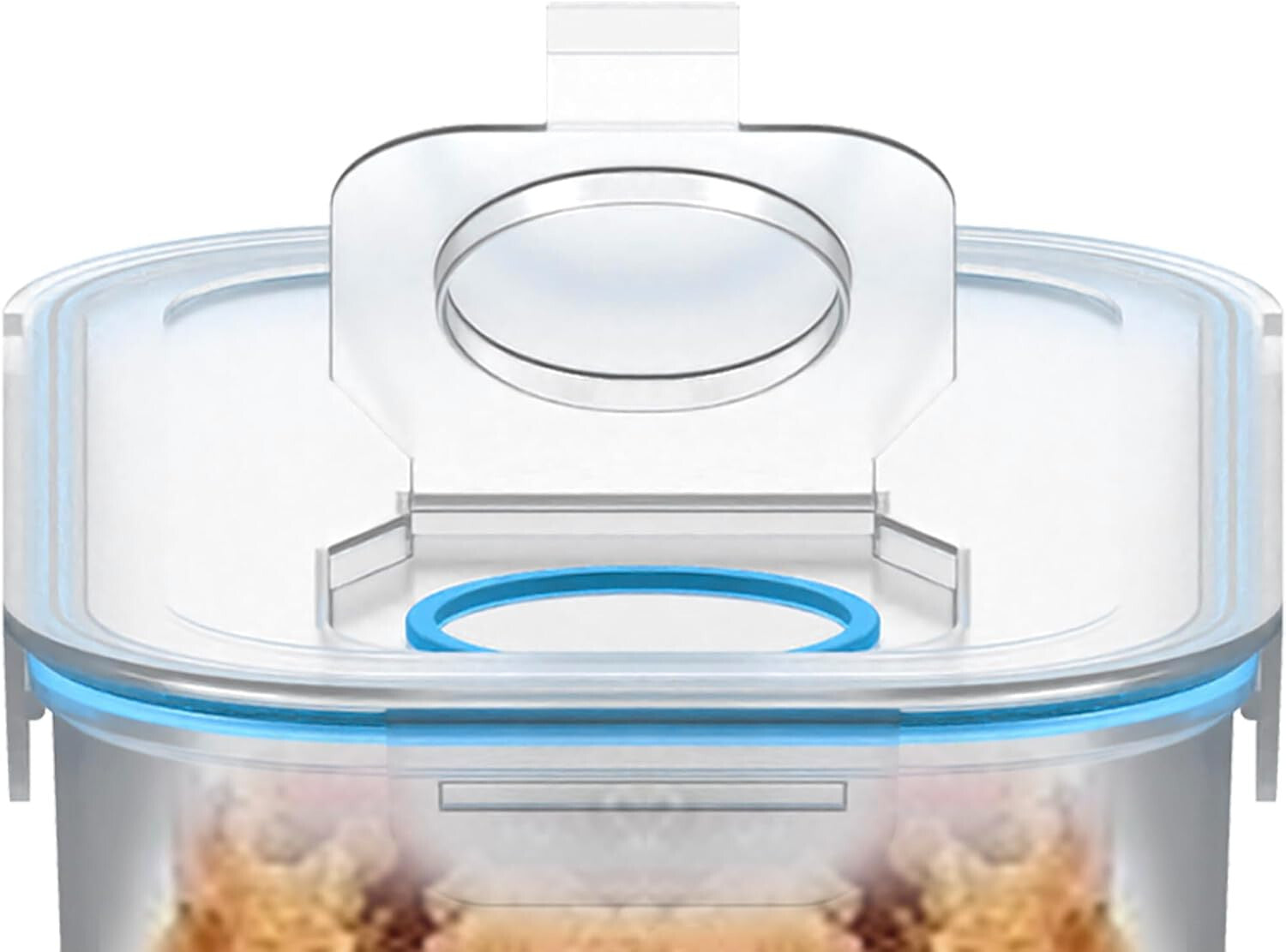 4 X CEREAL CONTAINERS AIRTIGHT SEAL FOOD STORAGE KITCHEN ACCESSORIES DISPENSER