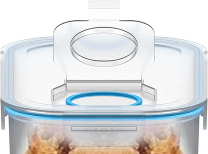 4 X CEREAL CONTAINERS AIRTIGHT SEAL FOOD STORAGE KITCHEN ACCESSORIES DISPENSER